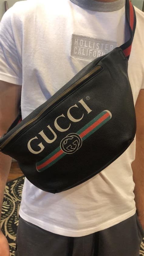 gucci graffiti fanny pack|Gucci fanny bag women.